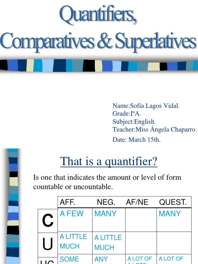 Understanding Quantifiers and Comparatives | PDF
