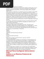 Download Manual Configuracion AVIRA by ROBER536 SN13252245 doc pdf