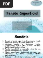 Tensão Superficial Final
