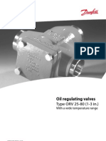 Oil Regulating Valves: Type ORV 25-80 (1-3 In.)