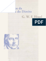 HEGEL. Princípios Da Filosofia Do Direito