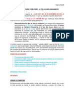 Interés moratorio tributario se calculará diariamente