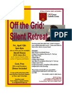 Silent Retreat, Spring 2013