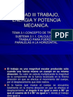 Calculo de Trabajopara Dif.fuerzas