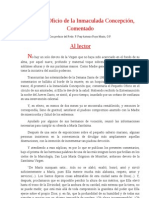 Pequeño Oficio de La Inmaculada Concepción PDF