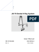 JB-70 Dental X-Ray System: User Manual