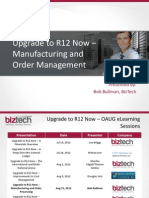 Oracle EBS R12 Manufacturing Overview | PDF | Production And ...