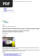 Bem Estar - Diferentes tipos de alisantes não devem ser usados ao mesmo tempo