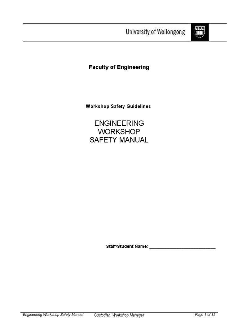 Safety Manual | PDF | Career & Growth | Business