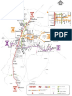 Mapa metrobús completo 1-4