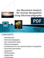 eye movement analysis(recognition)