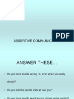 Assertive Communication