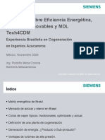 14 - Cogeneracion Ing Azucarero SiemensTECH4CDM - MXnov09