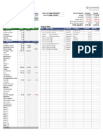 Weekly Budget: Total Income Total Expenses NET