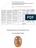 PROTOCOLO-Habitos de Estudio y Autoeficacia en El Rendimiento Academico de Los Estudiantes de Medicina Humana de La UNSAAC, 2012