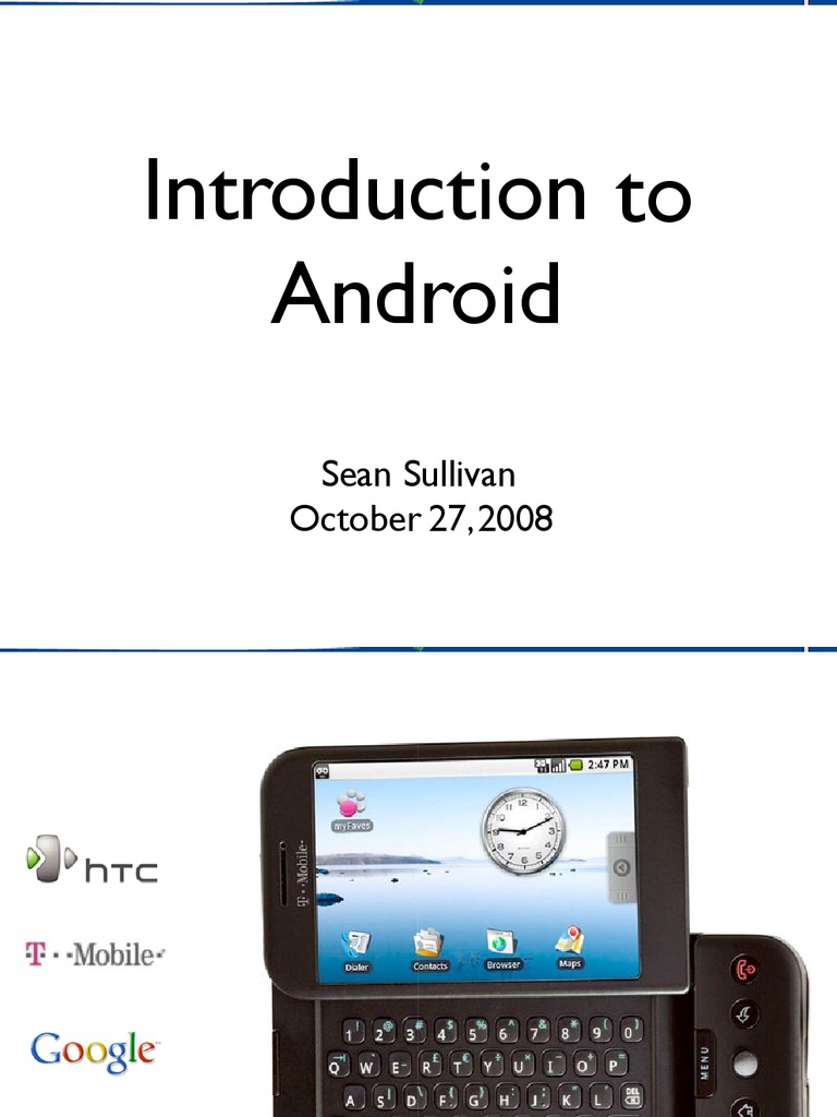 Android Development Overview | PDF | Android (Operating System) | Google