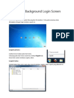 Mengganti Background Login Screen Windows 7