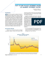 Impact of BSP rates on market rates