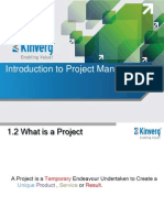 Introduction To Project Management