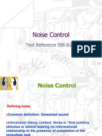 Noise Control 2007