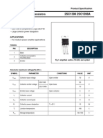 2SC1398 2SC1398A: Silicon NPN Power Transistors