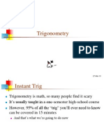 Essential Trigonometry in 15 Minutes