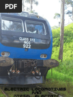 Electric Locomotive, Diesel Electric and Hybrid Locomotive