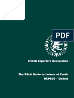 19704135 the BExA Guide to Letters of Credit UCP600 Update 2007