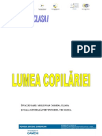 Optional Lumea Copilariei Cl I