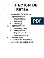 Arhitecturi de Retea