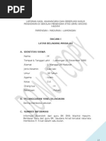 LAPORAN OBSERVASI DAN WAWANCARA BK SMP N 3 ADIWERNA