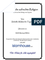 Das Ist Die Aufrechte Religion