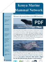 The Kenya Marine Mammal Network Newsletter_Issue 2