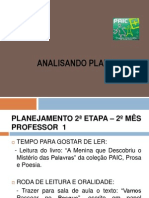 Analisando Planos