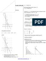 17. Soal-Soal Program Linear