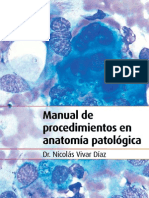 Manual de Procedimientos en Anatomia Patologica DR N Vivar D