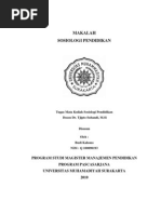 Download MAKALAH SOSIOLOGI PENDIDIKAN1 by Maryani Ani SN132623319 doc pdf
