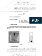 Cómo medir la densidad de sólidos y líquidos