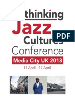 Rethinking Jazz Cultures Programme