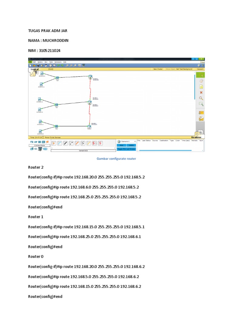 Router Configuration and IP Setup Guide | PDF | Teaching Methods ...