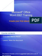 Create Your First Document
