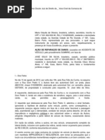 Pet. Ação Danos Materiais por Acidente de Veículo terrestre - Rito Sumário