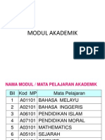 Pentaksiran Modul Akademik KV