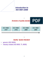 Introduction To Iso 9001-2008