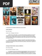 Download Dolmen Editorial Abril 2013pdf by Cmic Digital SN132642356 doc pdf