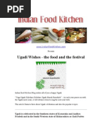 Download 6 delicious Ugadi Recipes from wwwIndianFoodKitchencom by Rosh from IFK-Godakshin SN13264988 doc pdf