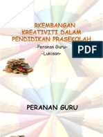 Perkembangan Kreativiti Dalam Pendidikan Prasekolah - Bab 2 Part Jue