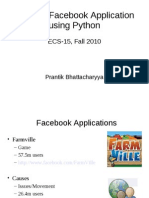 Building Facebook Application Using Python ECS