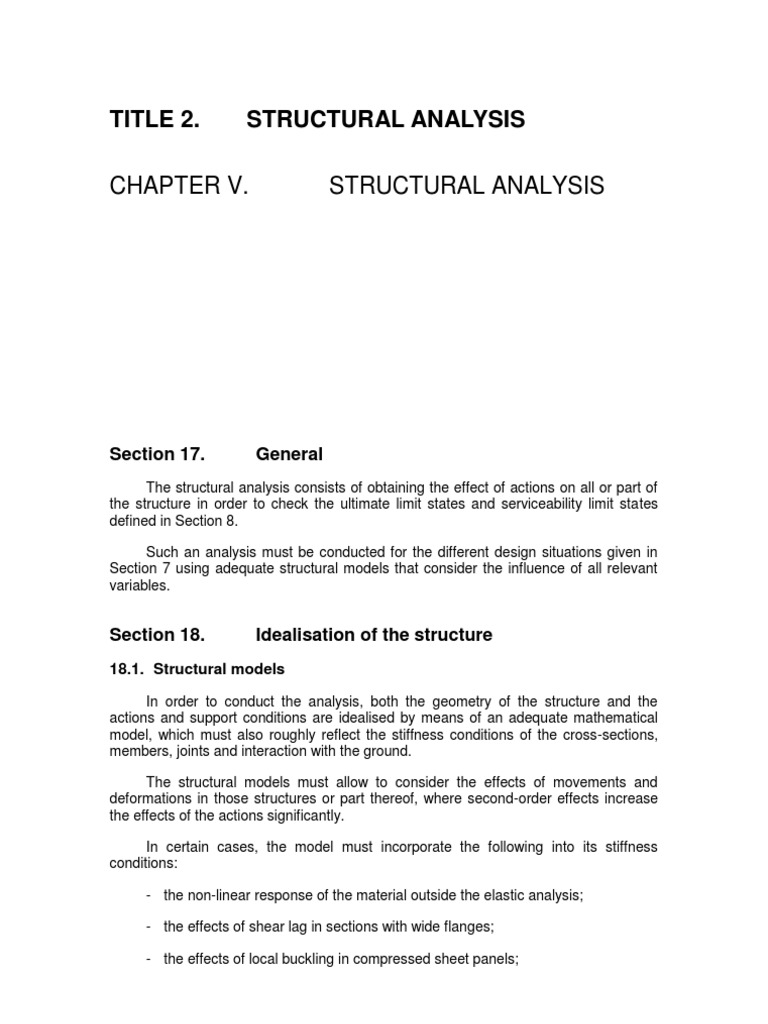 Structural Analysis | PDF
