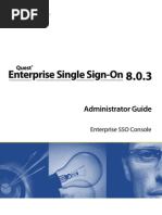 E-SSO 803 ConsoleAdminGuide